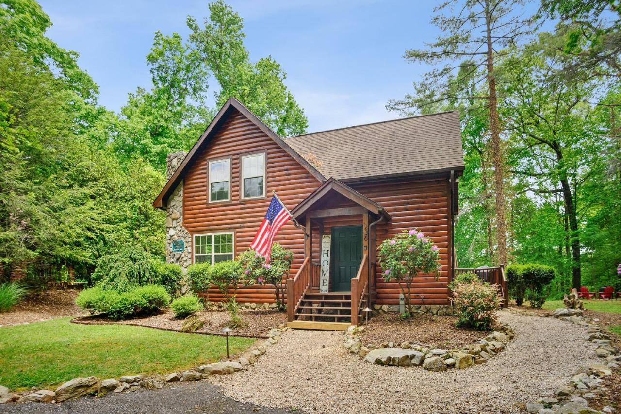 Tree Top Lodge - Gorgeous Lake Cabin With Hot Tub & Magnificent Views Of Forests And Mountains! Cabin Butler Eksteriør billede