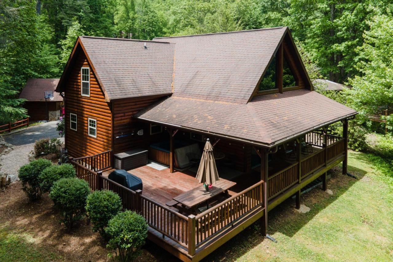 Tree Top Lodge - Gorgeous Lake Cabin With Hot Tub & Magnificent Views Of Forests And Mountains! Cabin Butler Eksteriør billede