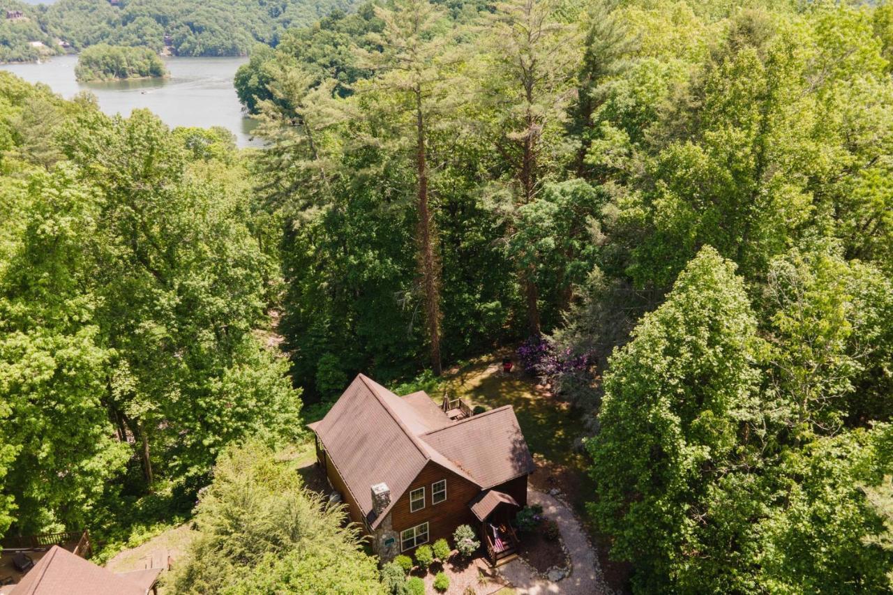 Tree Top Lodge - Gorgeous Lake Cabin With Hot Tub & Magnificent Views Of Forests And Mountains! Cabin Butler Eksteriør billede